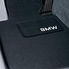 BMW OEM Black Carpet Floor Mats w/Heel Pad E65 745i 750i 760i NON Li 82110144039