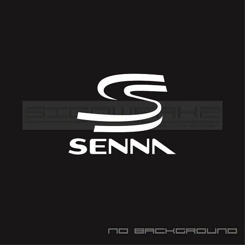 Senna Stickers F1 Ferrari driven to perfection racing Senna Honda Brazil GT Pair