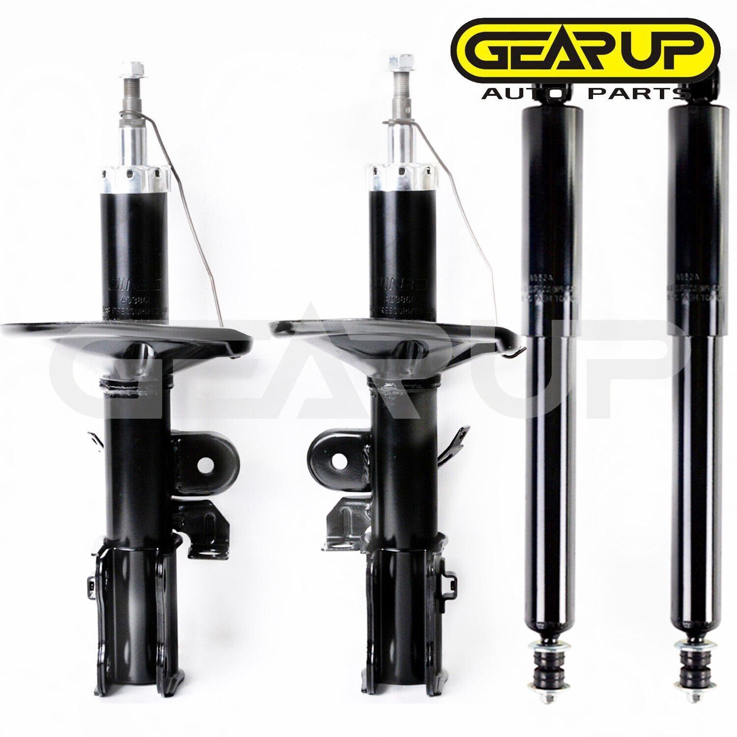 Front & Rear Shocks Absorber Struts Assembly For 1991-1997 Toyota Previa