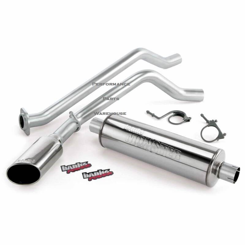 BANKS MONSTER EXHAUST 07-08 CHEVY GMC 1500 4.8-6.0L GAS