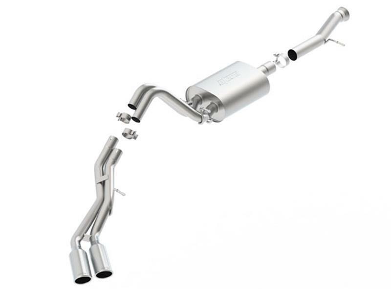 Borla (140652) Split Side Exit SS S-Type CB Exhaust For 15 Escalade AT 2WD/4WD