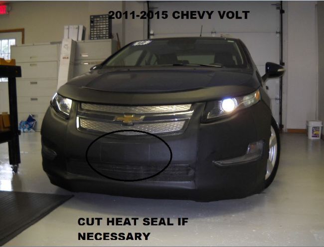 Lebra Front End Mask Cover Bra Fits 2011-2015 Chevrolet Chevy Volt W/O Sensors