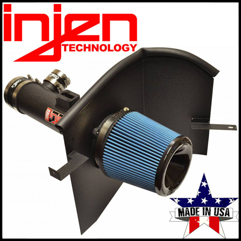 Injen PF Cold Air Intake System fit 2017-2023 Nissan Titan 5.6L V8 WRINKLE BLACK