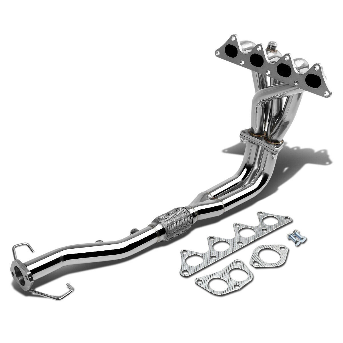 Fit 02-07 Lancer 4G94 2.0 4-2-1 Stainless Steel Racing Header Manifold Exhaust