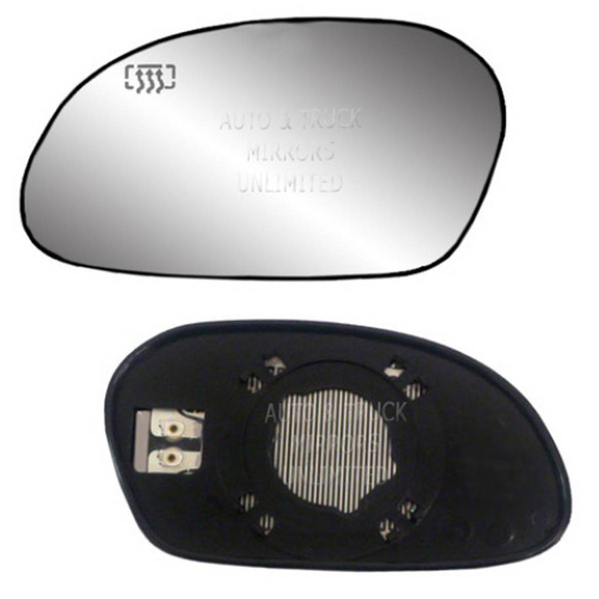 NEW Mirror Glass WITH BACKING HEATED for 00-07 TAURUS SABLE Driver Left Side