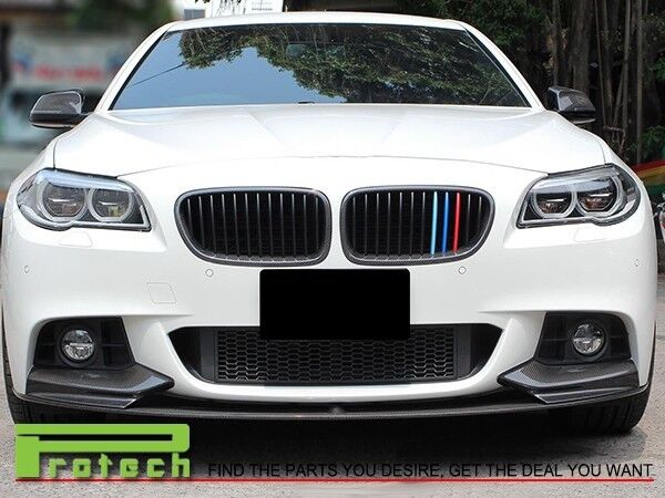 Performance Carbon Fiber Front Bumper Lip Fits 2011+ BMW 528i 535i 550i M sports