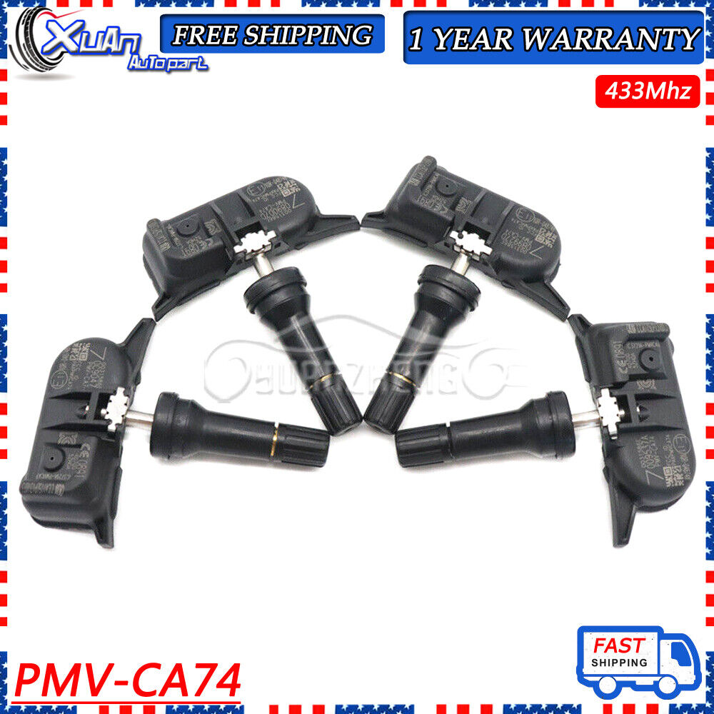 40700-5ZH0A TPMS PMV-CA74 Tire Pressure Sensors 4pcs For Infiniti Nissan Kicks 