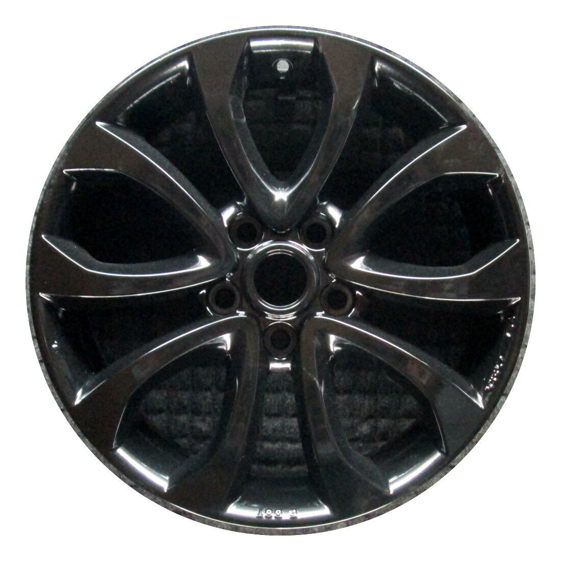 Wheel Rim Nissan Juke 17 2013 KE4091K2BKUS Painted OEM Factory Black OE 62596