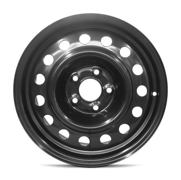 New 16x6 inch Wheel for Mazda Protege5 (01-04) Black Painted Steel Rim