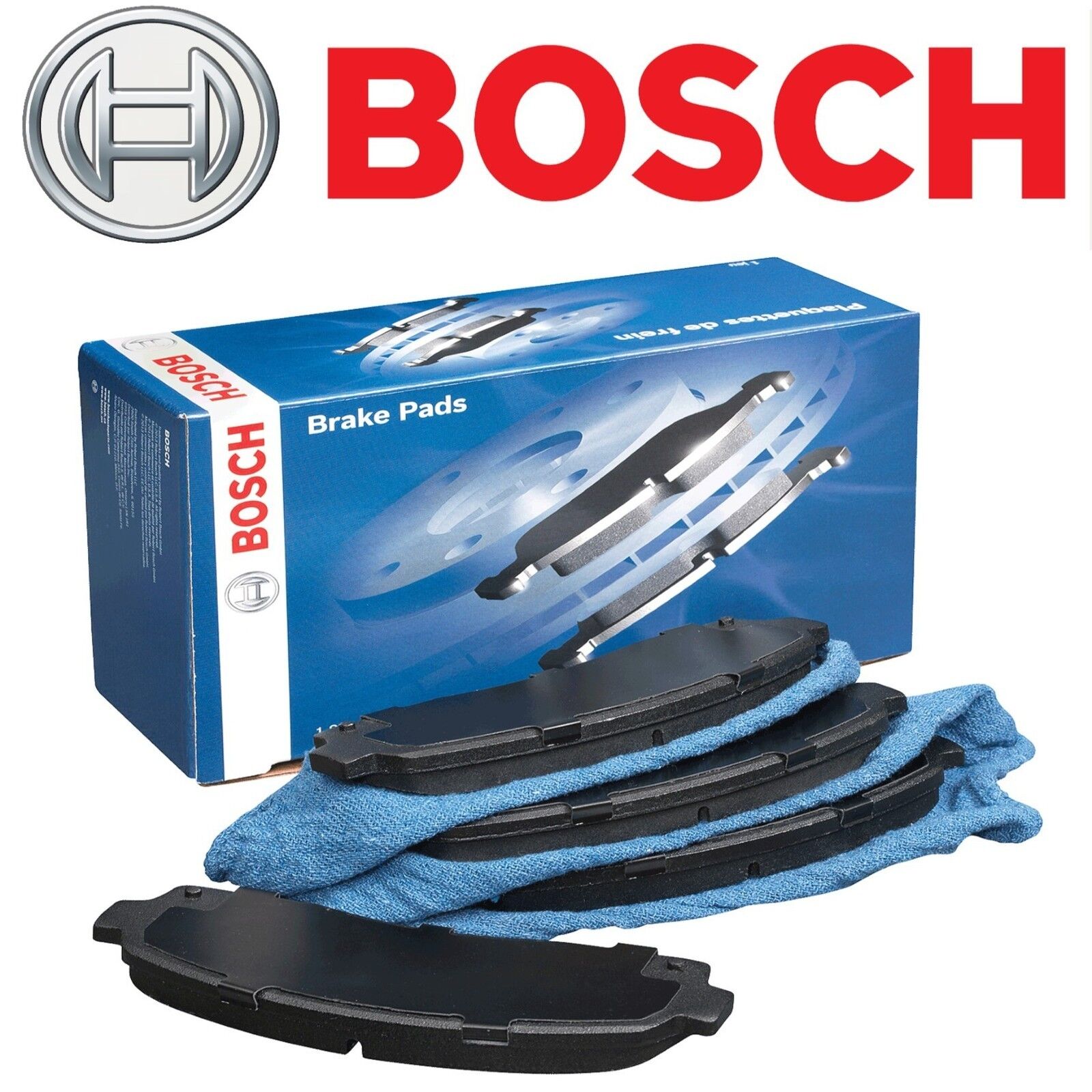 Bosch BE1001 Bosch Brake Pad Sets 2-Wheel Set Front New Chevy Ford Mustang