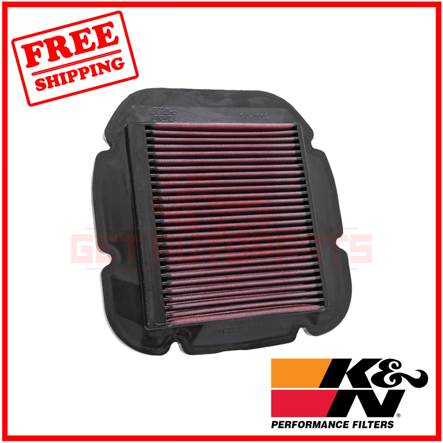 K&N Replacement Air Filter for Suzuki DL650A V-Strom XT ABS 2015-2018