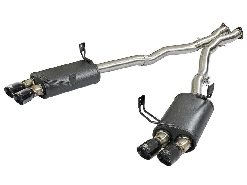 aFe MACH Force-Xp 2-1/2in 304 SS Cat-Back Exhaust w/ Black Tips M Coupe (E86) L6