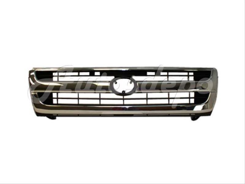 For 1997-2000 Tacoma 2Wd (Without Prerunner) Grille Chrome/Black