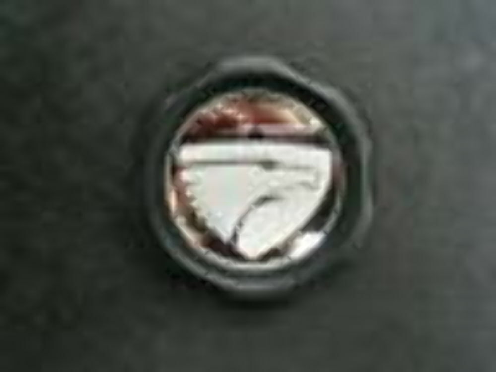 Custom Flat Black Powder Coated Eagle Talon Logo Etched Oil Cap
