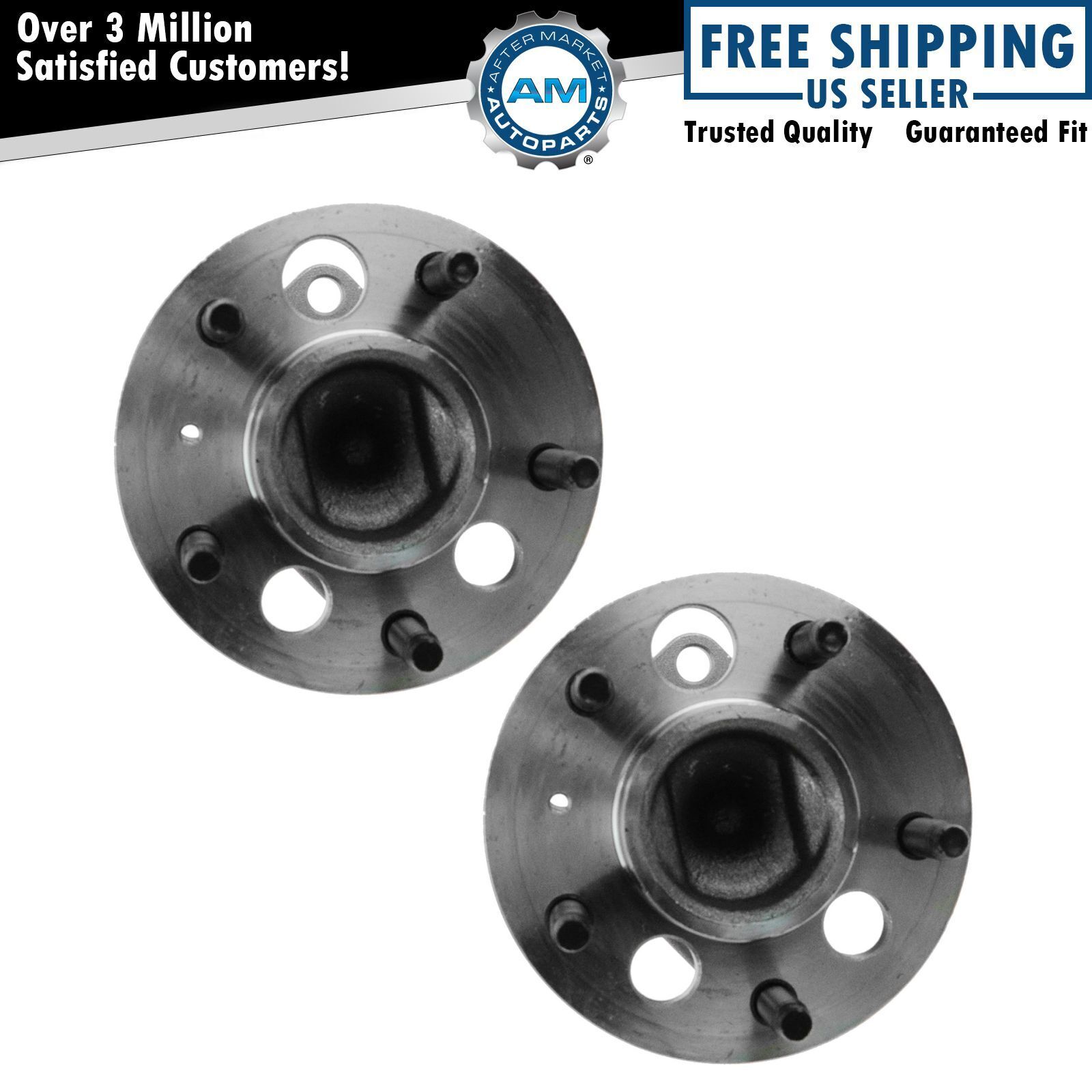 2 Rear Wheel Bearing Hub Assembly Fits Buick Chevy Olds Pontiac w/ ABS