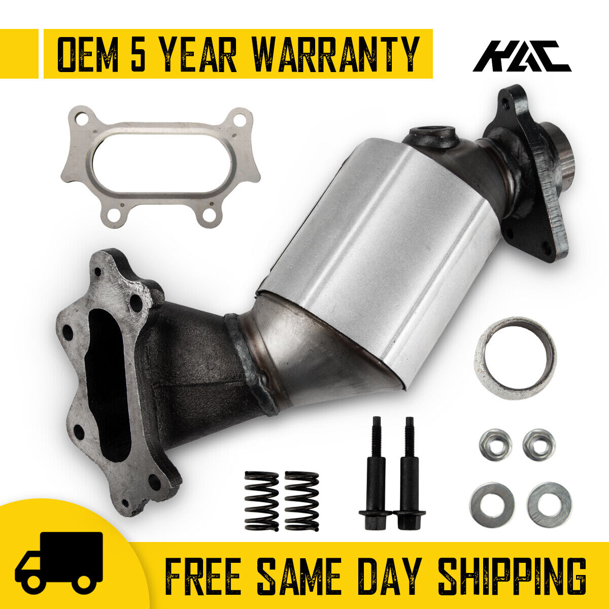 Front Exhaust Manifold Catalytic Converter For 2006-2010 Honda Civic Hybrid 1.3L