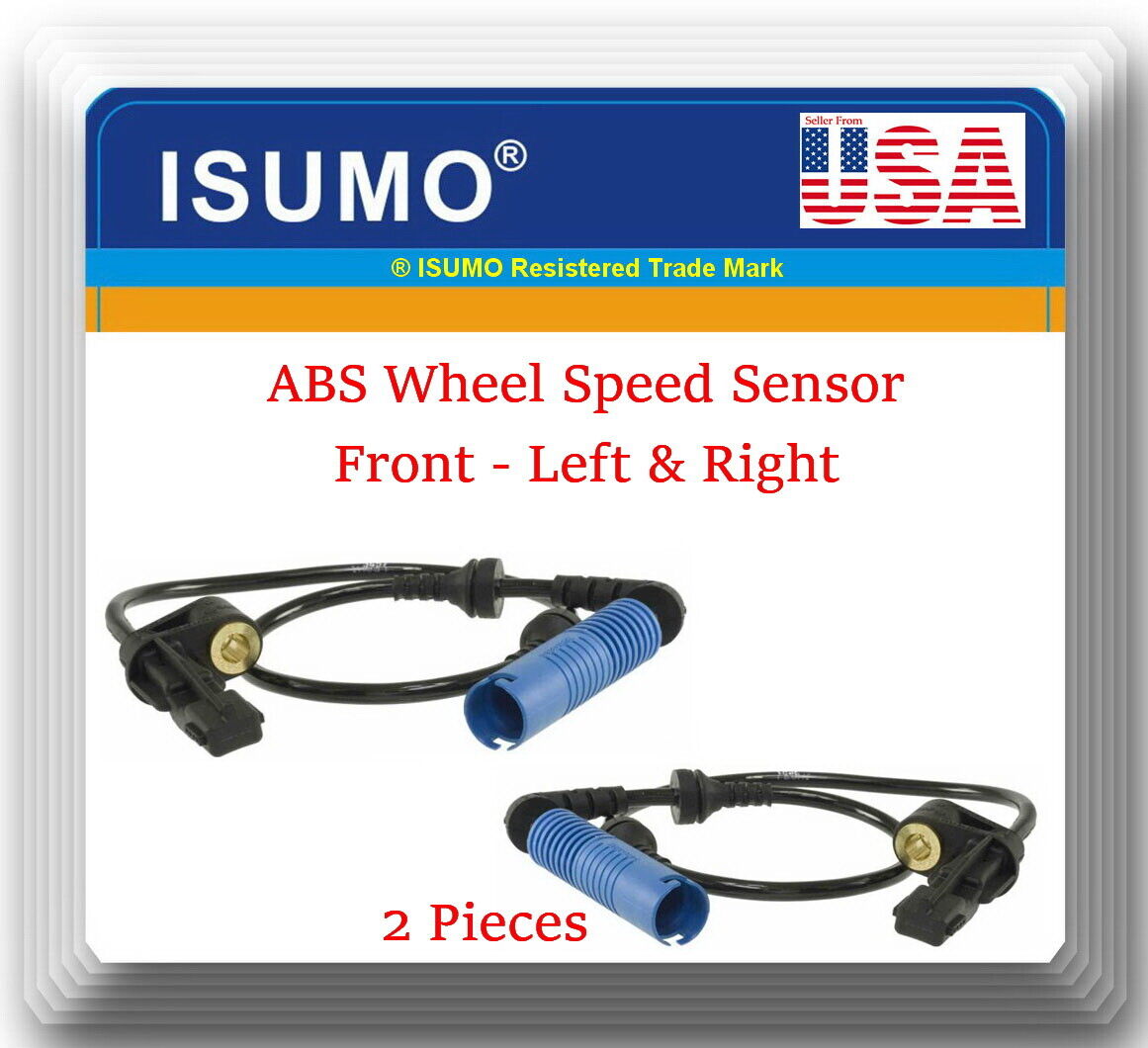 2 ABS Wheel Speed Sensor Front Left/Right For BMW 320 323i 325 325 330 M3 Z4 Z8