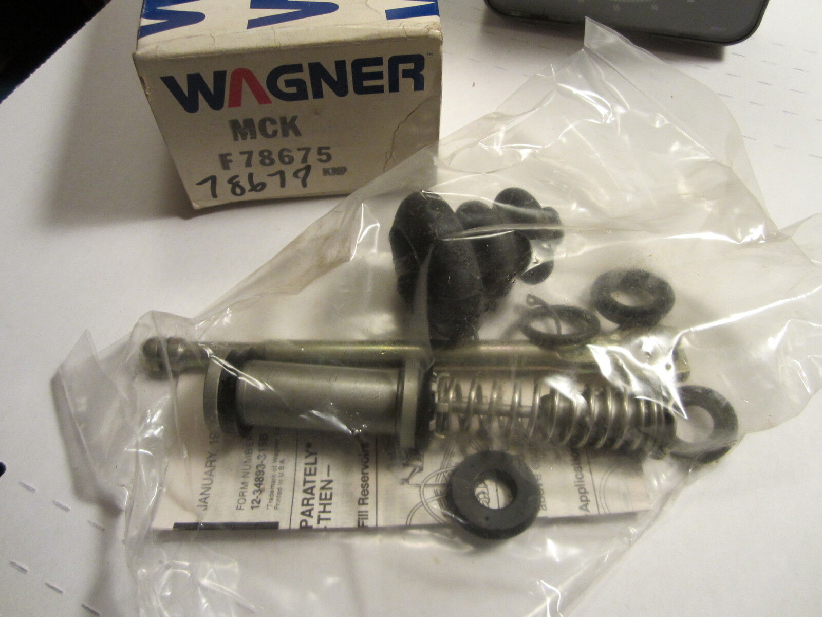 1972 73 Torino Ranchero Montego brake master cylinder kit