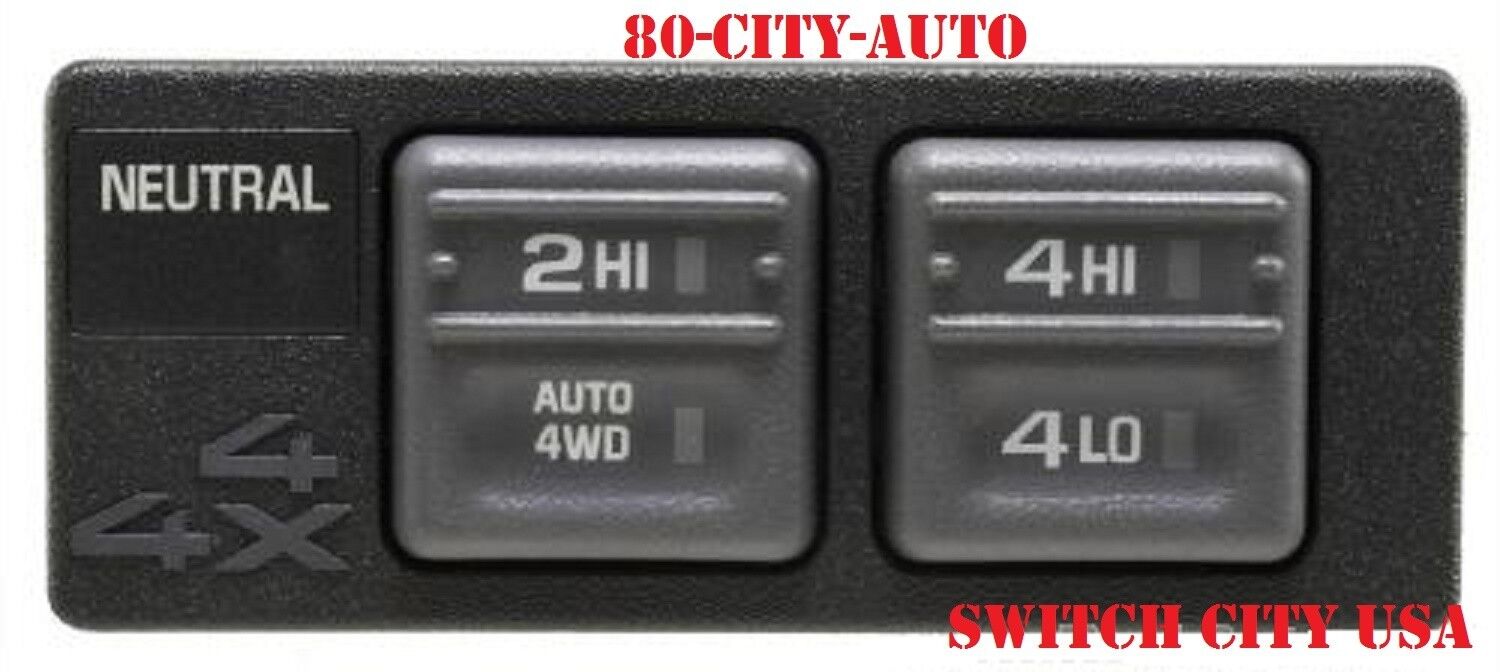 New Tahoe Yukon Suburban Auto 4x4 4WD Transfer Control Shift Switch 15027104