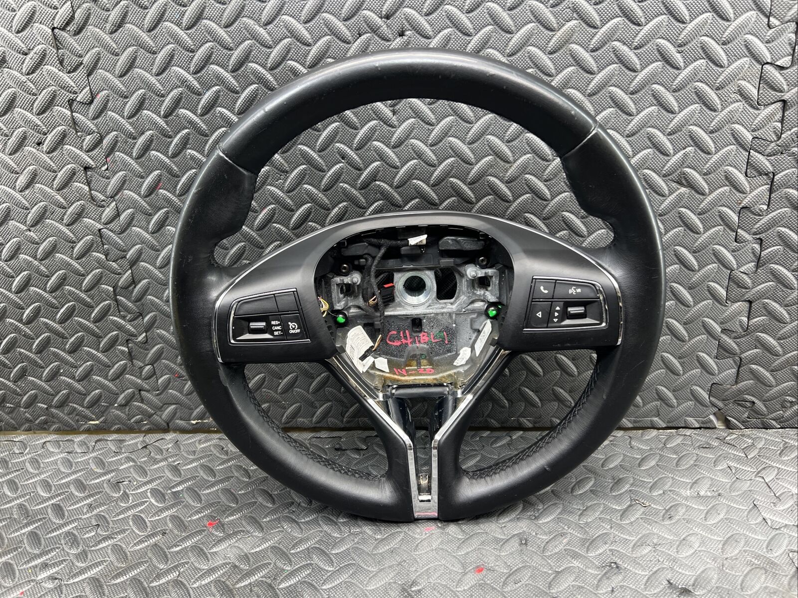 OEM 2014-2020 Maserati Ghibli S M157 Steering Wheel Black 670044602