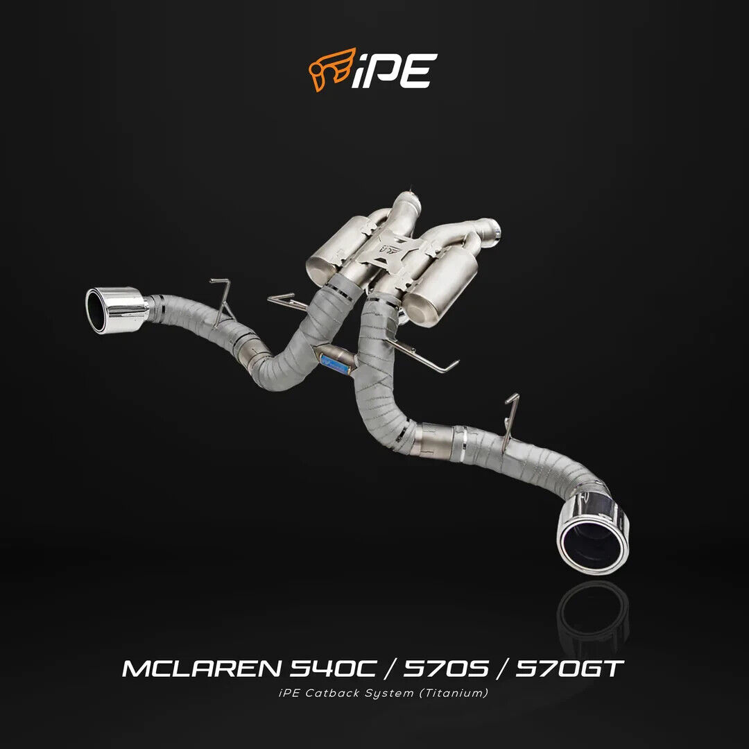 iPE Exhaust McLaren 540C / 570S / 570GT (Titanium) Exhaust System