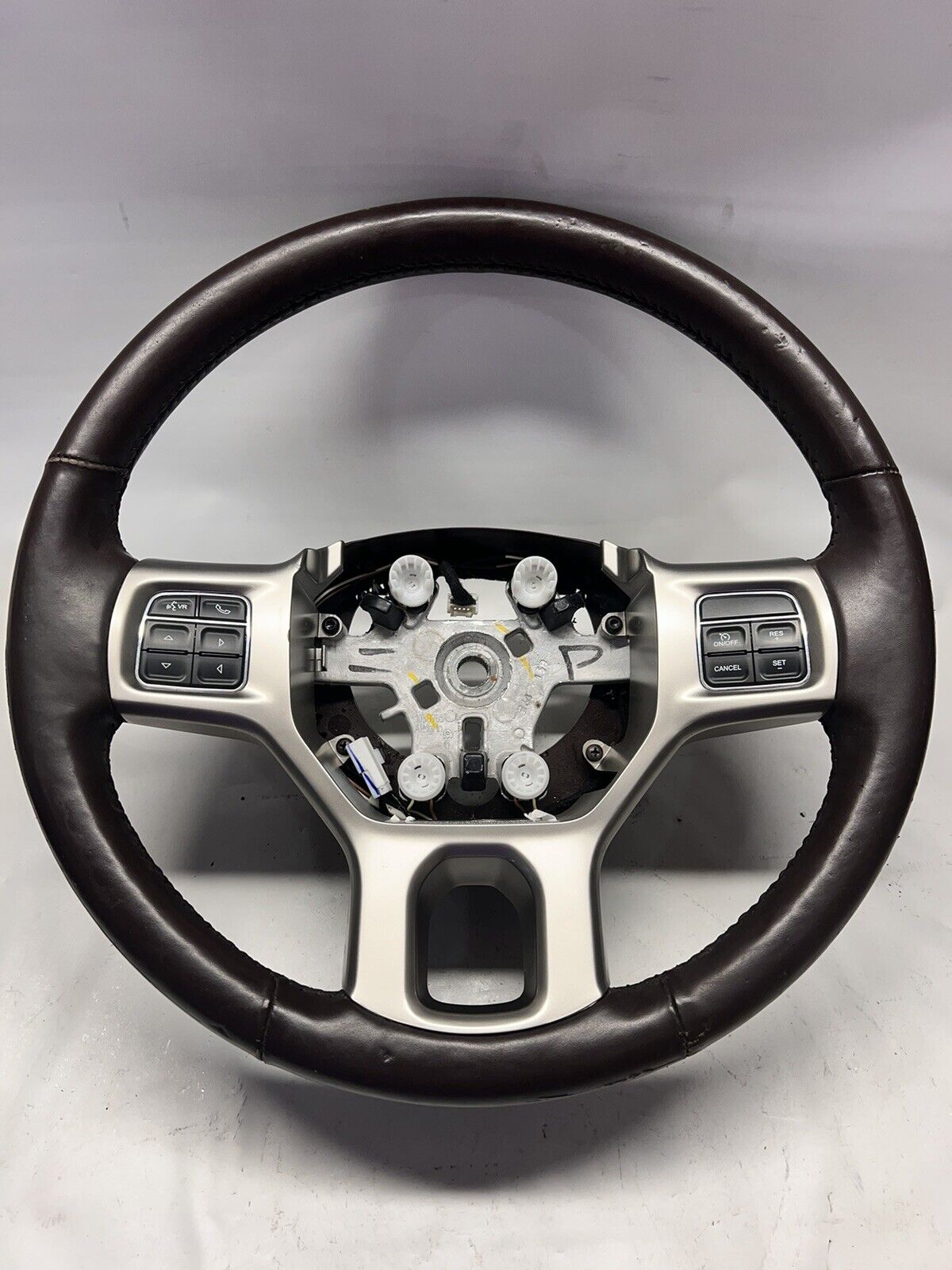 2013 - 2018 Dodge Ram Brown-U1 Heated Leather Steering Wheel Laramie