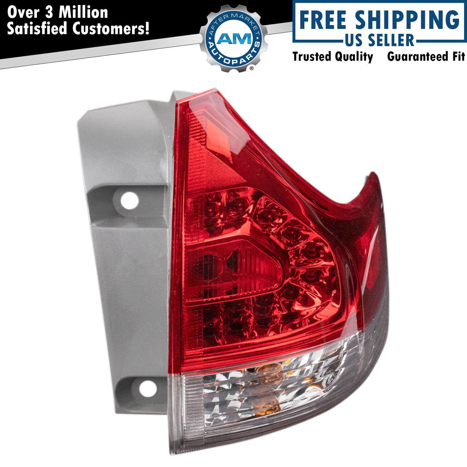 Right Outer Rear Tail Light Assembly Fits 2011-2014 Toyota Sienna