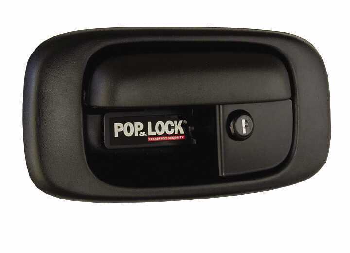 Pop & Lock Pl1100 Manual Tailgate Lock Fits Select Chevy And Gmc Trucks, Black
