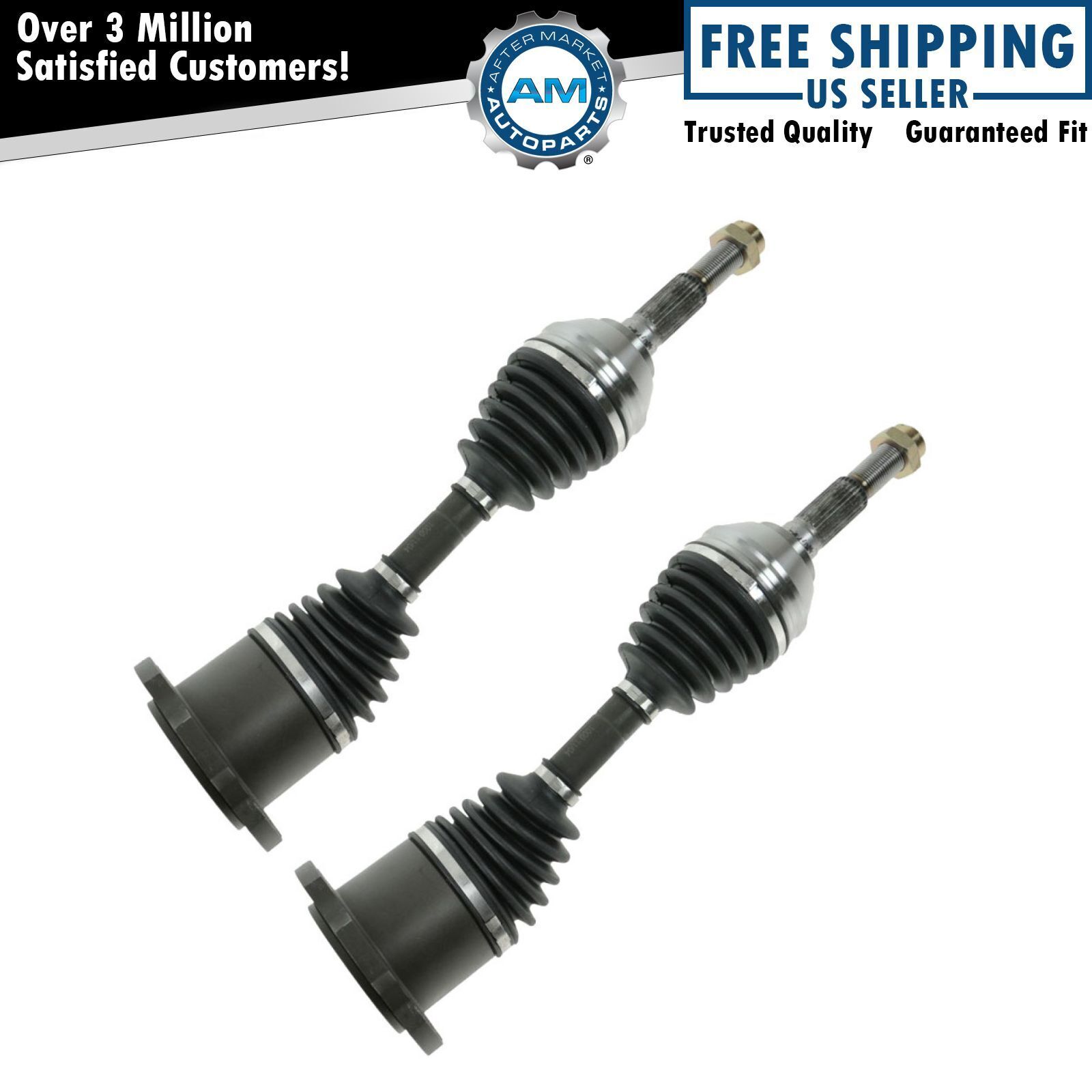 Front CV Axle Shaft Set Pair for Typhoon Bravada Syclone Pickup Truck S10 S15