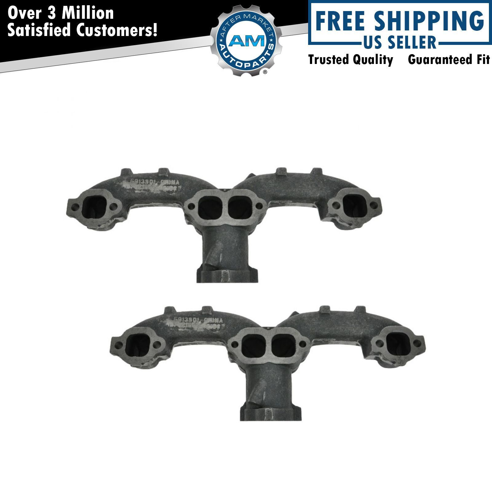 Exhaust Manifold Pair Left & Right For Chevy GMC Van Pickup New Set of 2