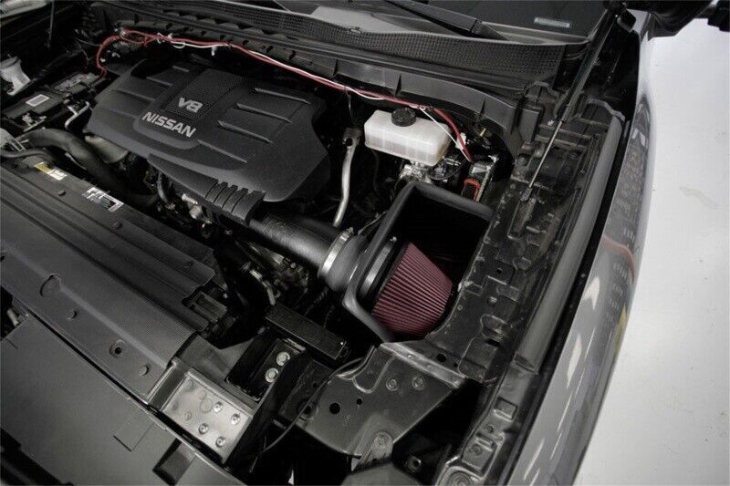 For 2017-2023 Nissan Titan 5.6L V8 K&N Aircharger Performance Cold Air Intake