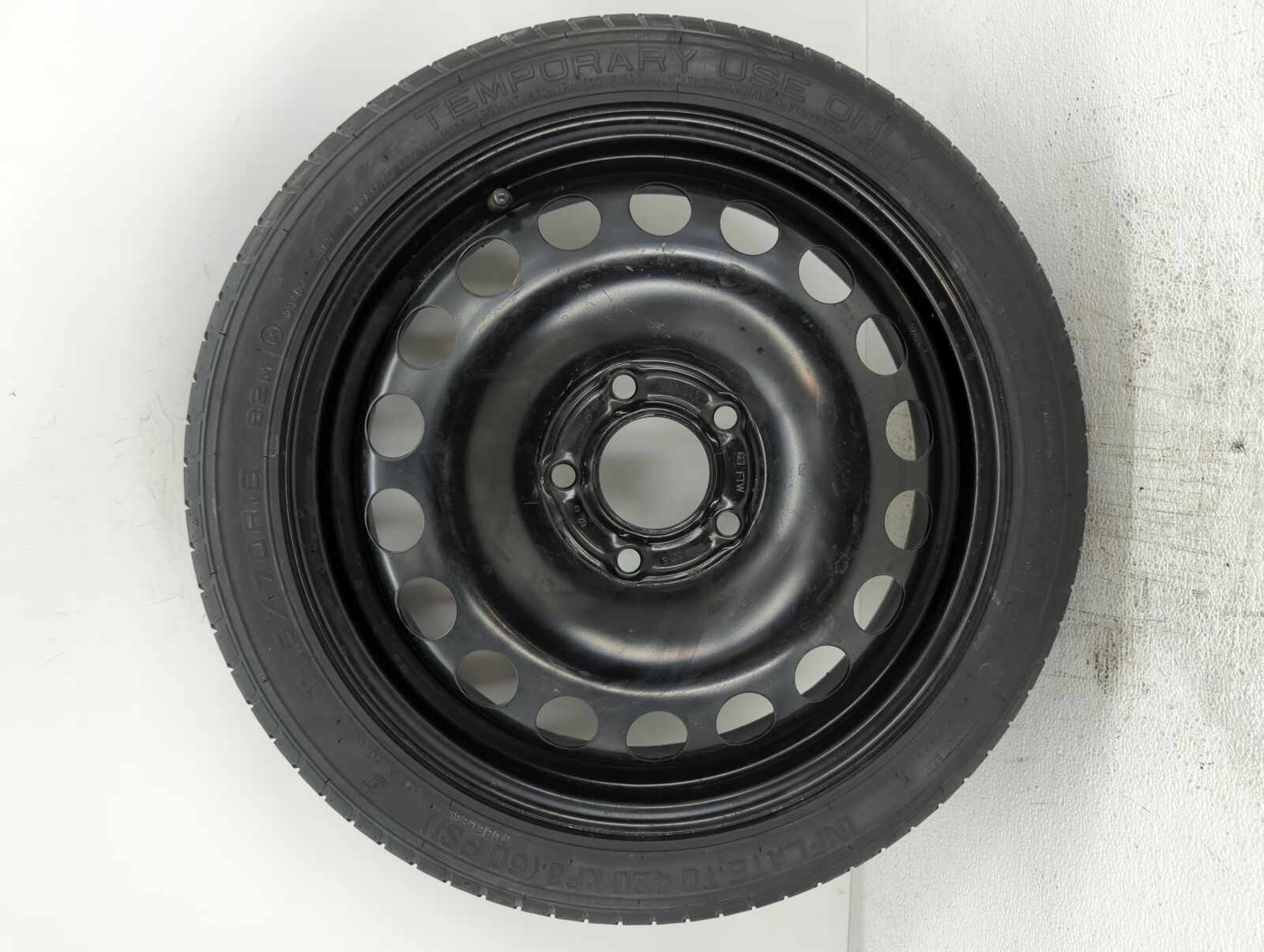 2012-2017 Buick Verano Spare Donut Tire Wheel Rim Oem XKCOL