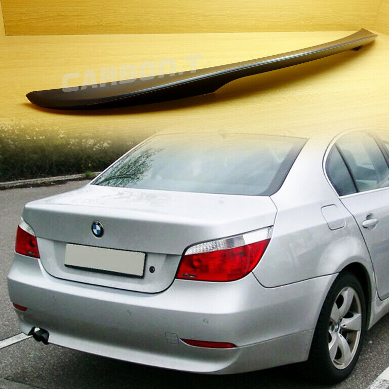 Unpainted 04-10 High Kick P Style Trunk Spoiler For BMW E60 5-Series 525i 535d