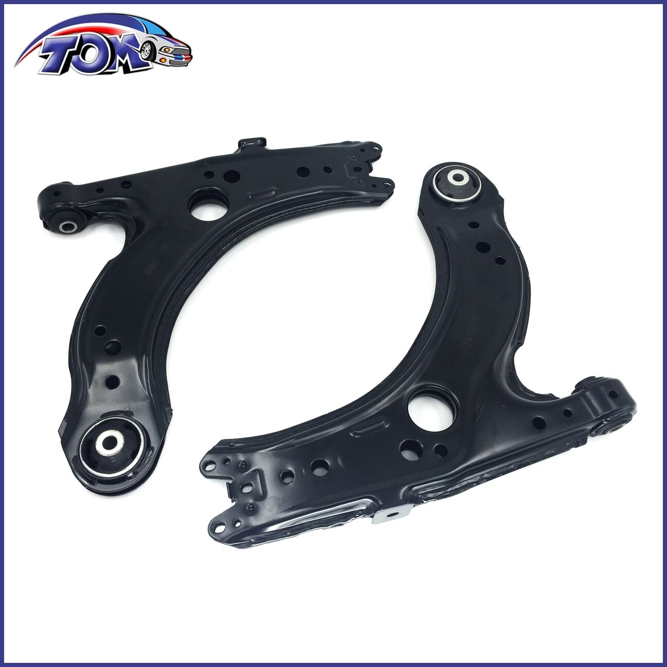 New Pair Of 2 Front Lower Control Arms For Volkswagen Beetle Golf Jetta