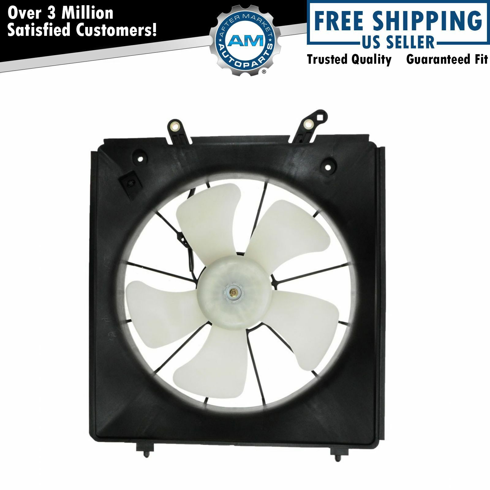 Radiator Cooling Fan Assembly Driver Side for Honda Accord Acura CL TL V6