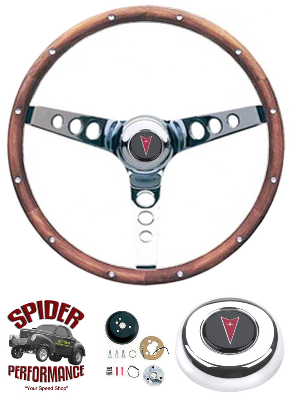1967-1968 Pontiac steering wheel 13 1/2