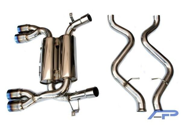 AGENCY POWER CATBACK EXHAUST+TI TIPS FOR 08-13 BMW E92 M3 COUPE