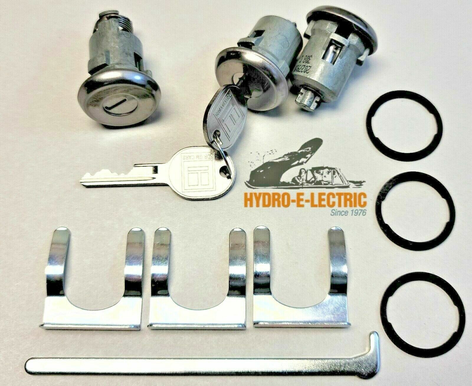 NEW 1963-1965 & 1968 GTO, Tempest & LeMans- Door & Trunk Lock set with keys