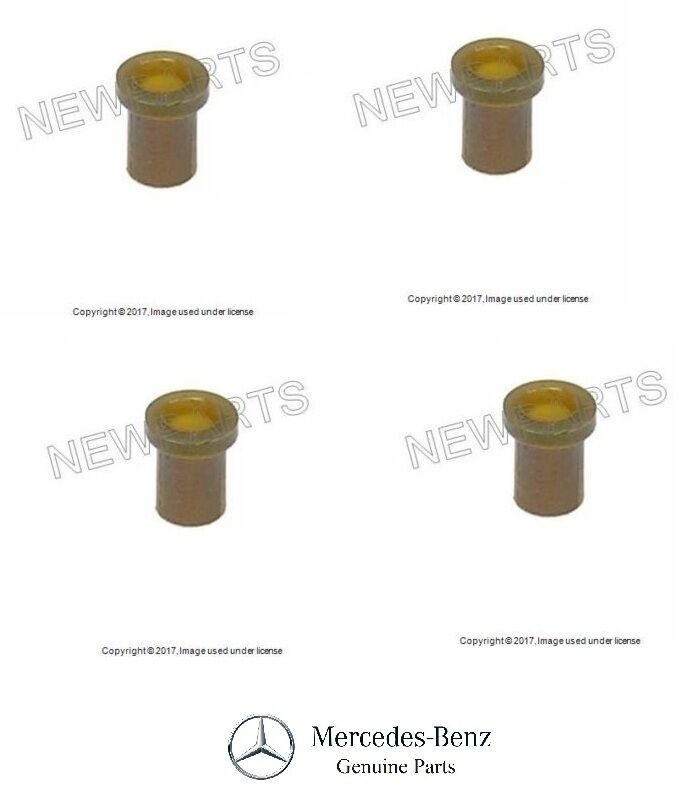 For Mercedes W123 R126 300SD Set of 4 Fastener Grommet Trunk Insignia Genuine