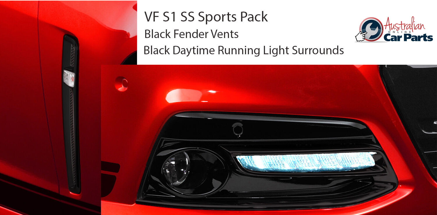 VF S1 Commodore Daylight run lamp & fender Surround kit SS SSV Holden