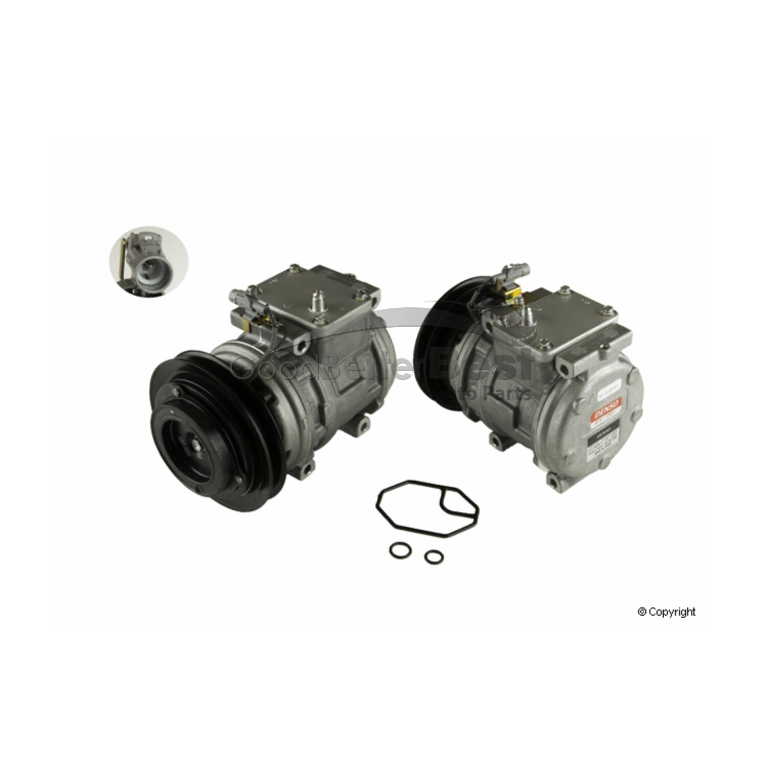 One New DENSO A/C Compressor 4711141 for Toyota Pickup