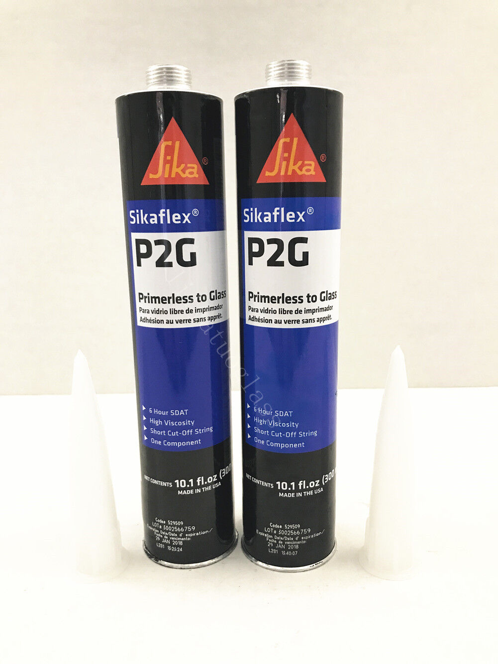 Auto Glass Sealant Windshield Urethane Glue Sikaflex P2G Primerless Adhesive X2