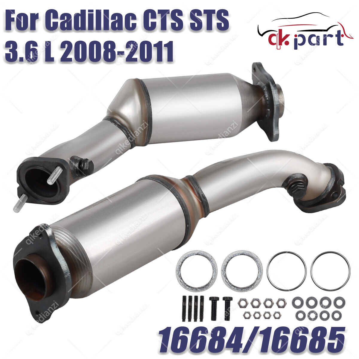 Exhaust Catalytic Converter For 2008 2009 2010 2011 Cadillac CTS STS 3.6L V6
