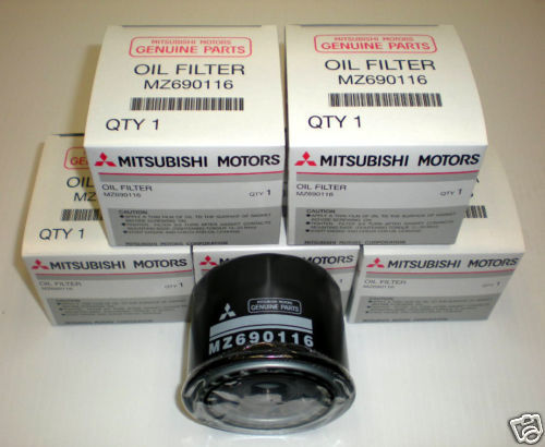 Genuine Mitsubishi Oil Filter MZ690116 Evolution Pajero Sport Shogun Challenger
