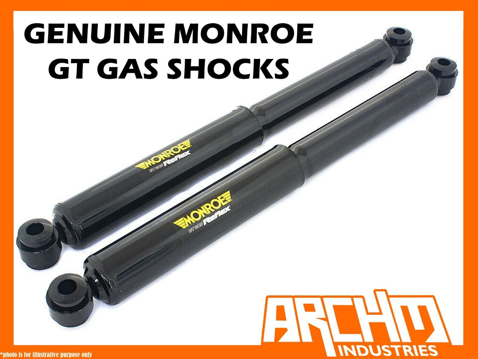 MONROE GT GAS REAR SHOCK ABSORBERS FOR PROTON SATRIA GL/XLi/GTi/XLS HATCHBACK