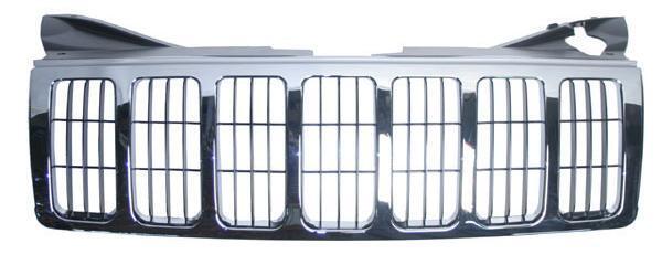 Replacement Chrome Grill for 2005 2006 2007 Jeep Grand Cherokee