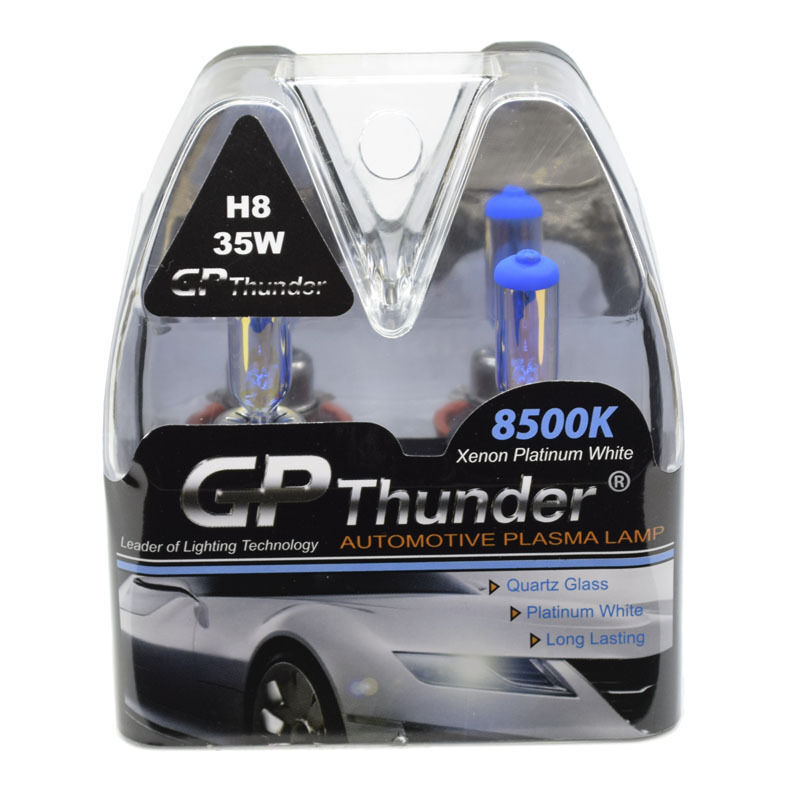 Version 2 GP Thunder II 8500K H8 Xenon Quartz Ion Light Bulbs 35W Pair On Sale