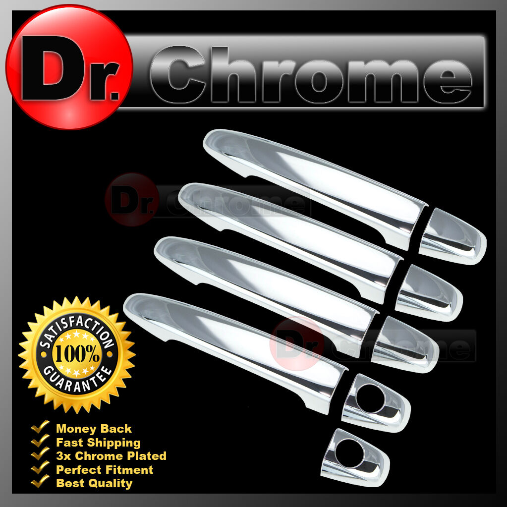 07-11 Toyota Camry Chrome plated 4 Door handle cover Trim Bezel Kit