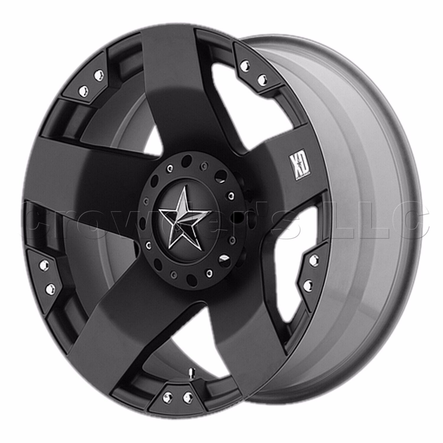 KMC XD SERIES 18 x 9 Rockstar Wheel Rim 5x114.3 5x120.7 Part # XD77589004300