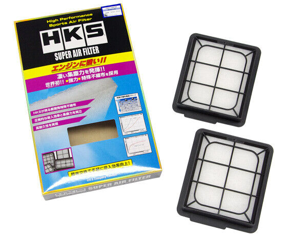 HKS SUPER SPORTS FILTER PAIR OF AIR FILTERS FOR 2009-2020 NISSAN GT-R R35